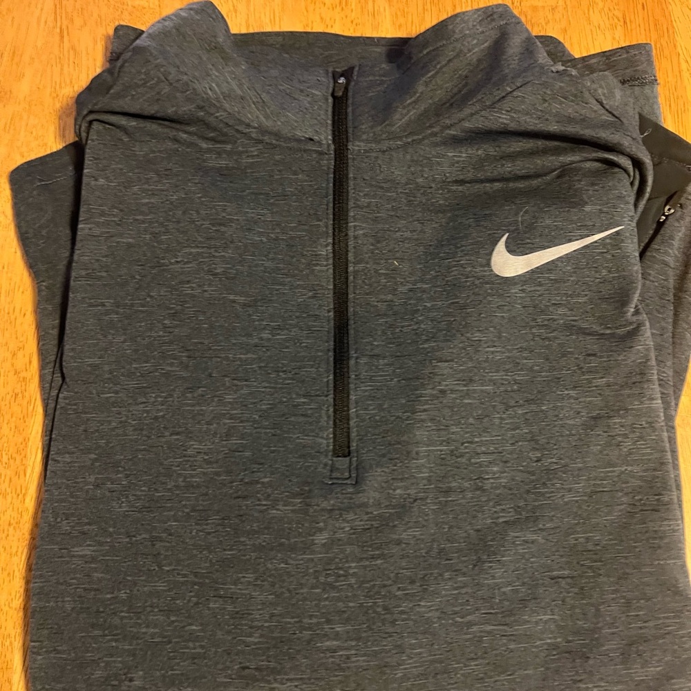 Nike Dri-FIT Gray Running Top